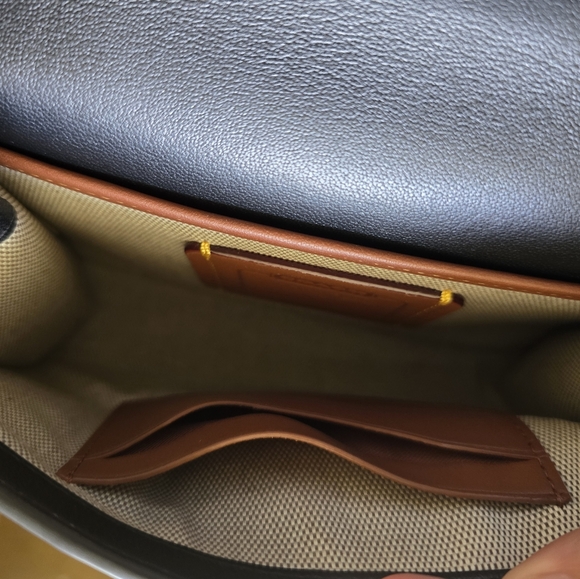 Coach Kip Turnlock Black Crossbody Bag - Picture 11 of 14